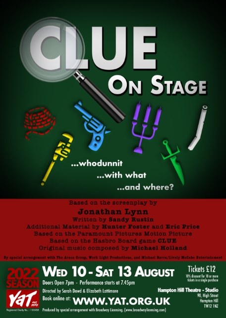 Clue: On Stage