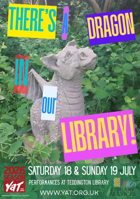 There's a Dragon in Our Library!